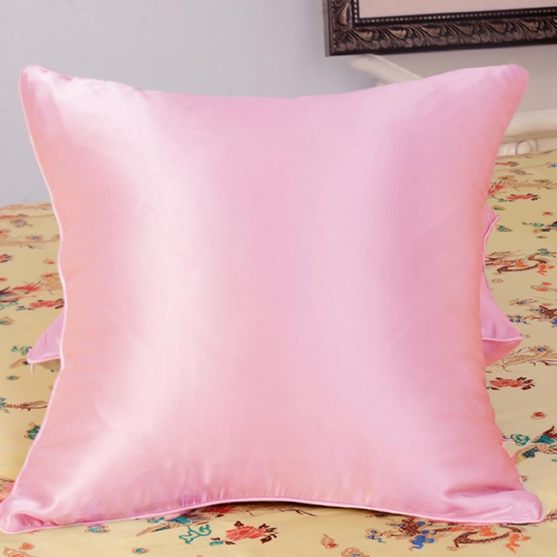 高档面3双0姆米重靠磅丝真靠枕套桑蚕丝抱枕套居家垫套丝绸枕套不