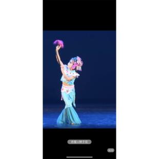 高档小戏骨娘旦戏曲小元红舞台服装俏花旦演出京服儿童剧舞蹈表演