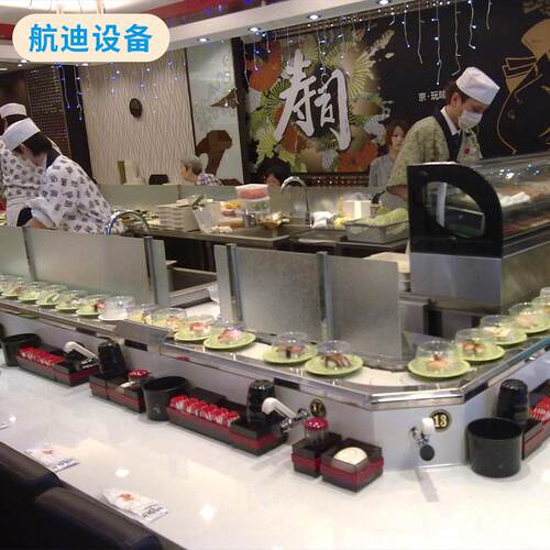 厂家供应带操作智能送餐设备带操作间回转寿司设备