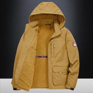 Coat men's workwear middle-aged men's outdoor windbreaker