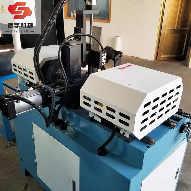 50双头短料倒角机不锈钢管棒圆管铁管坡口机全自动上料圆弧倒角机