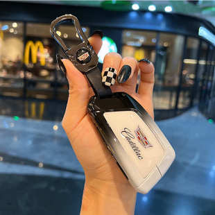 ct6 xt6 xts车ATSL壳ct4渐变扣包 xt4 适用凯迪拉克xt5钥匙套ct5