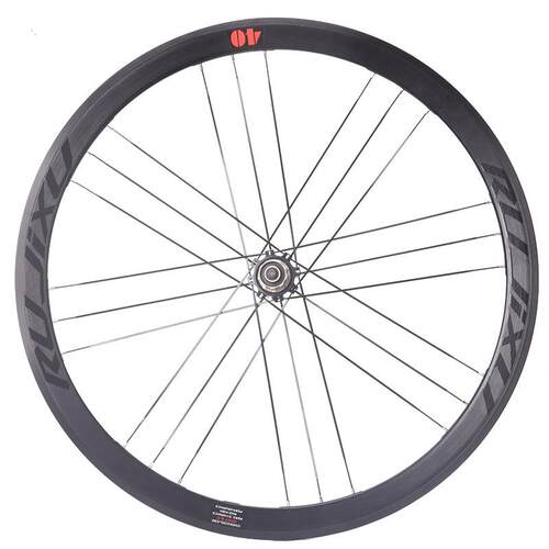 RUJIXU 700c 公路碟刹越野G3编法公路自行车轮组前2后5培林120响