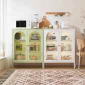 艺酒柜量家用客厅爆防尘多JOB功能落地大容简约收纳款 2024餐铁边