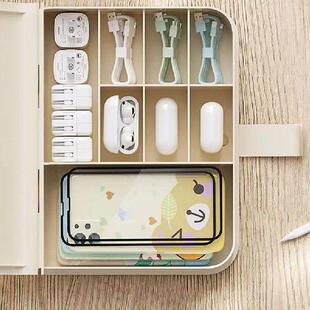 J60C Power Cord with Lid Cable Storage Box Stationery