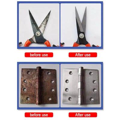 30ML Multi Purpose Rust Remover Spray Metal Surface Chrome P