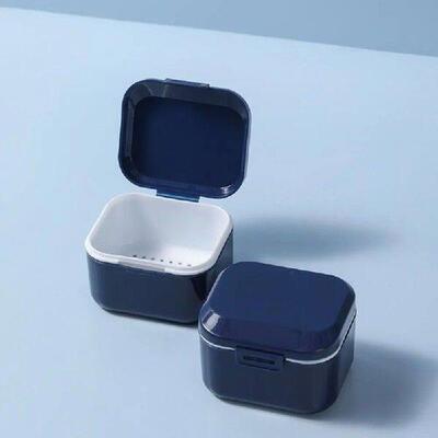 Retainer Case Portable Mouth Guard Box Oral Cleaning False