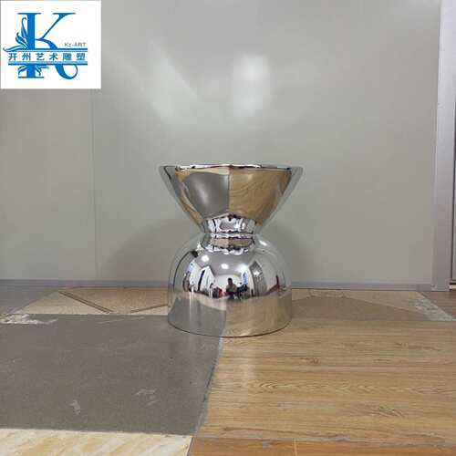 现代抽象凳子雕塑售楼处酒店创意软装饰品样板间客厅家居玄关摆件