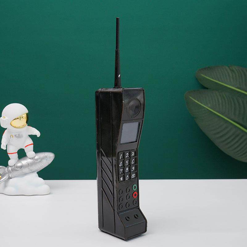 新款直销铁艺仿古手机大哥大模型90年代感怀旧老物件80后道具仿制