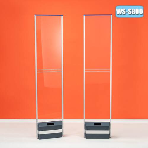 厂家直销声磁亚克力防盗报警门禁 WS-S800 新款嵌入式铝合金边框