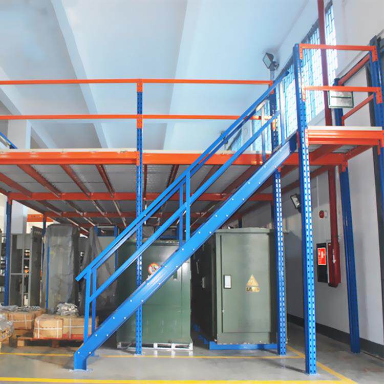 钢结构平台货建架楼搭办公隔层室二层大型517仓库阁楼货阁架内可