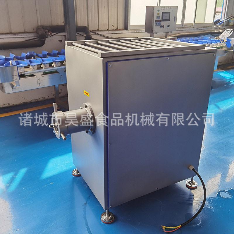 100型冻榴莲泥搅碎机连续式冻肉绞肉设备商用大型香肠绞肉机