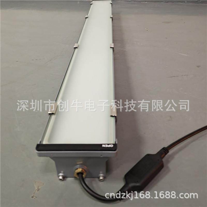 大功率100W黄金光三防灯带浪涌10KV压铸铝材防爆三防灯LED隧道灯