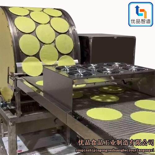优品榴莲千层蛋皮机 自动打浆摊蛋皮机  660型蛋皮机器