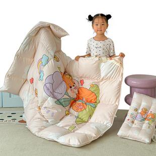 高端加厚儿童绒被子卡KissMia通95鹅绒被鸭绒羽被子幼儿学园生单