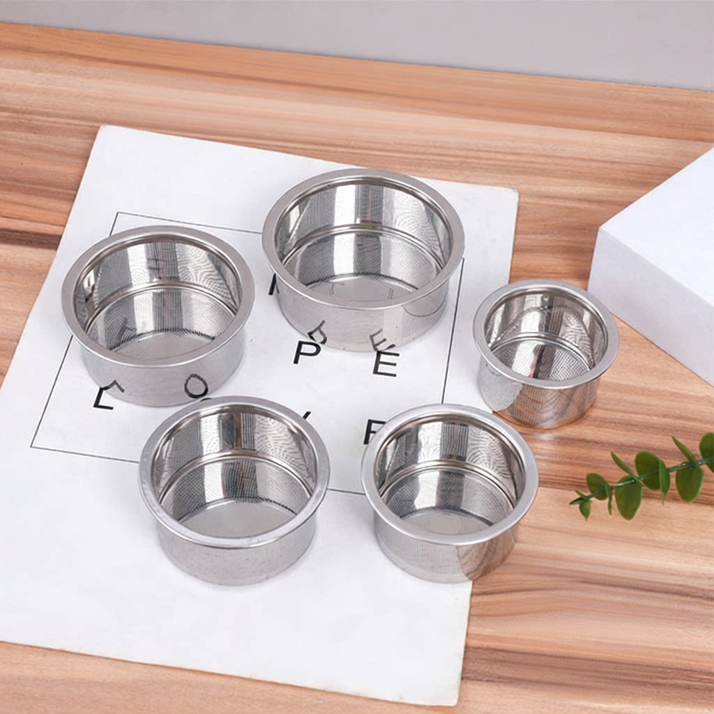 不锈钢茶叶滤网茶壶地漏水盆滤网