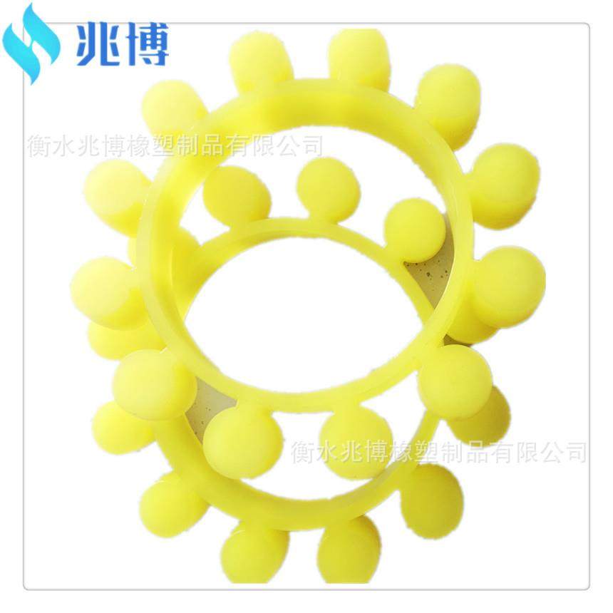 重庆制品聚氨酯梅花垫缓冲耐磨弹性垫YOX450500560液力耦合器