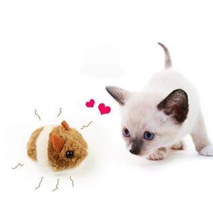 Cute Plush Movement Supplies Shake Toys Cat Mouse Toy