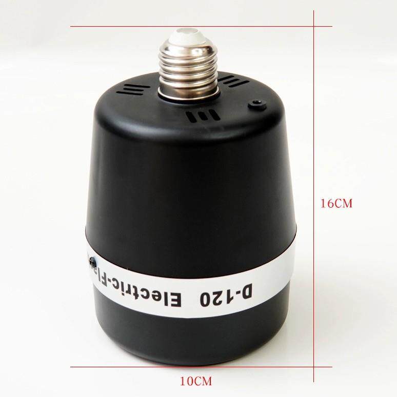 影多宝D-120/120W 电子伞灯光控闪光灯 同步伞灯 实景影棚闪光泡