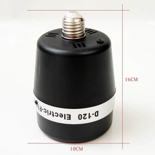 影多宝D-120/120W 电子伞灯光控闪光灯 同步伞灯 实景影棚闪光泡