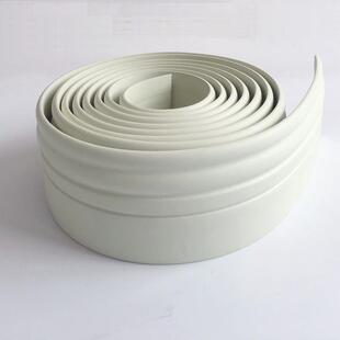 新品橱柜地脚线pvc踢脚板包边自粘墙根粘贴地角线灰色边框3d加厚