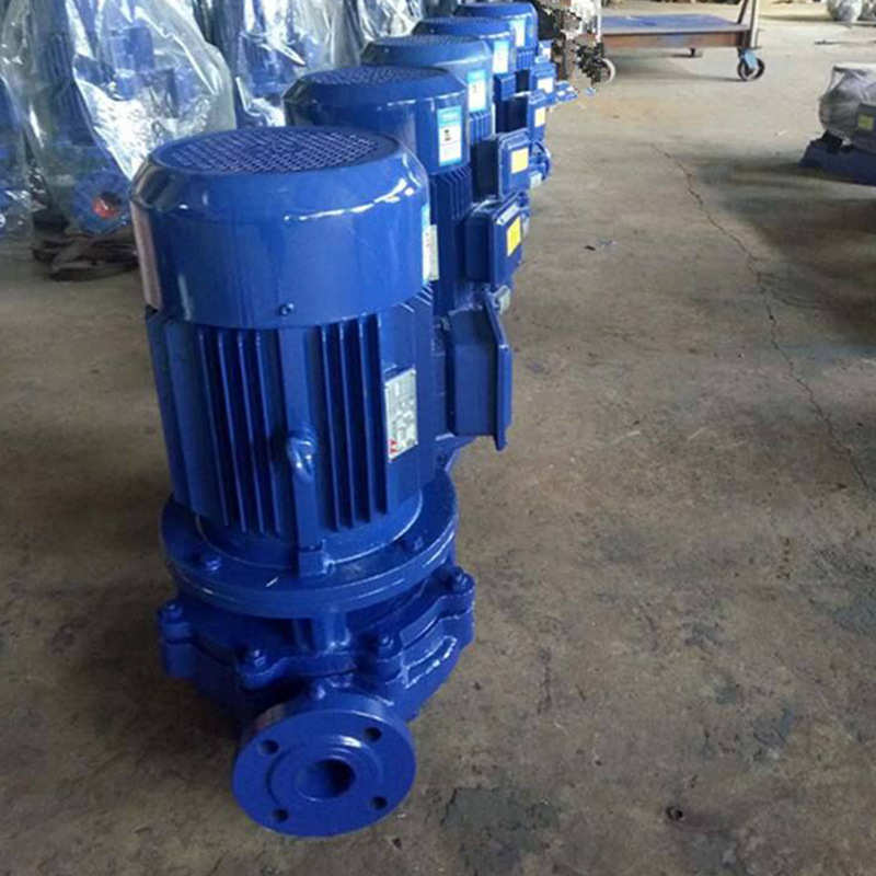 立式管道泵IRG增压泵家用220V地暖热水工业离心泵380V暖气循环泵