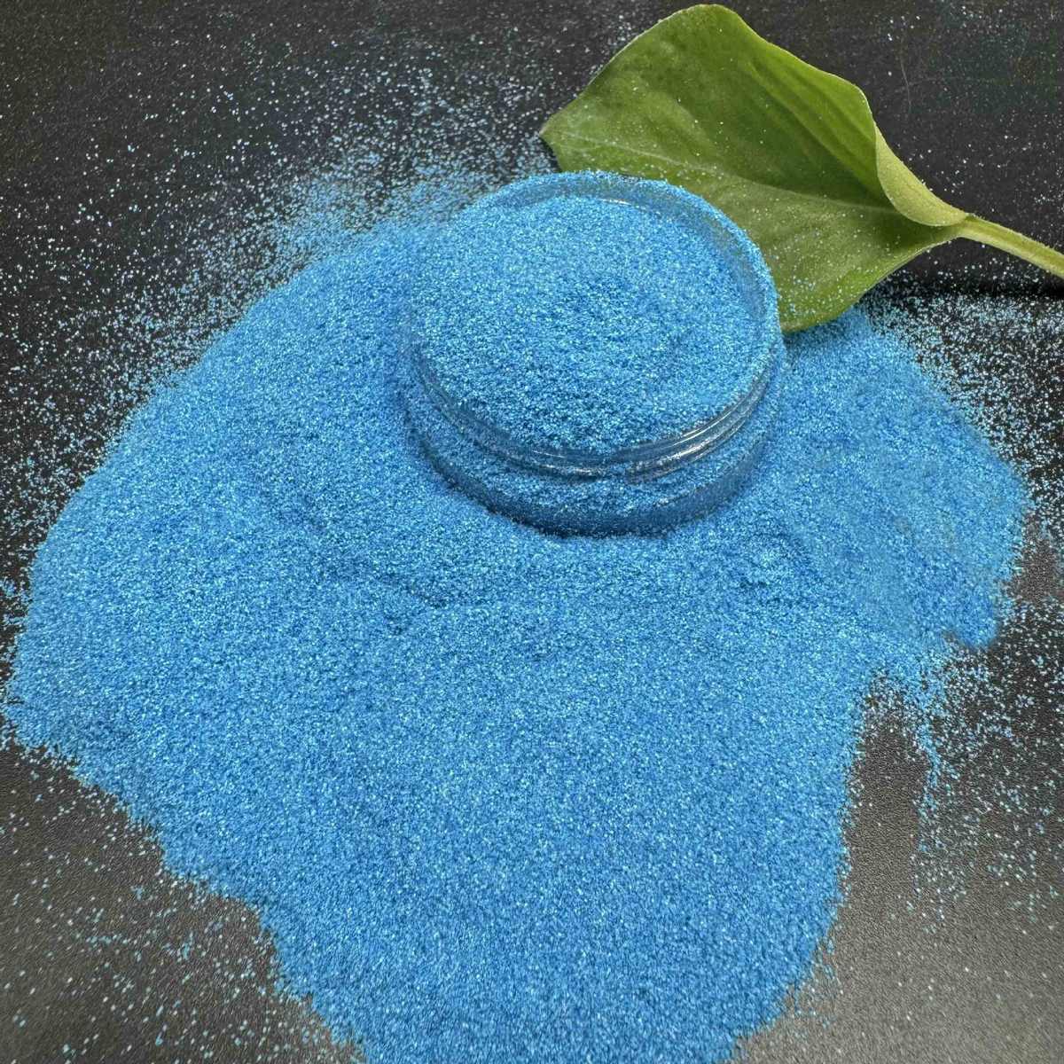 幻彩生产粉荧光葱可降解工艺品工厂絮葱批发彩粉系列金东莞定制金