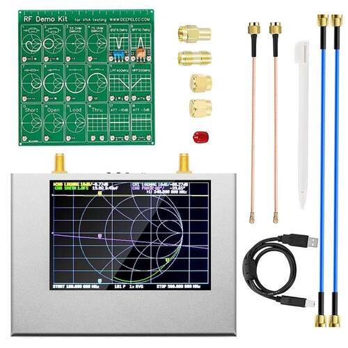 高配4寸矢量网络分析仪 V2 Plus4.测量范围：50kHz - 4GHz