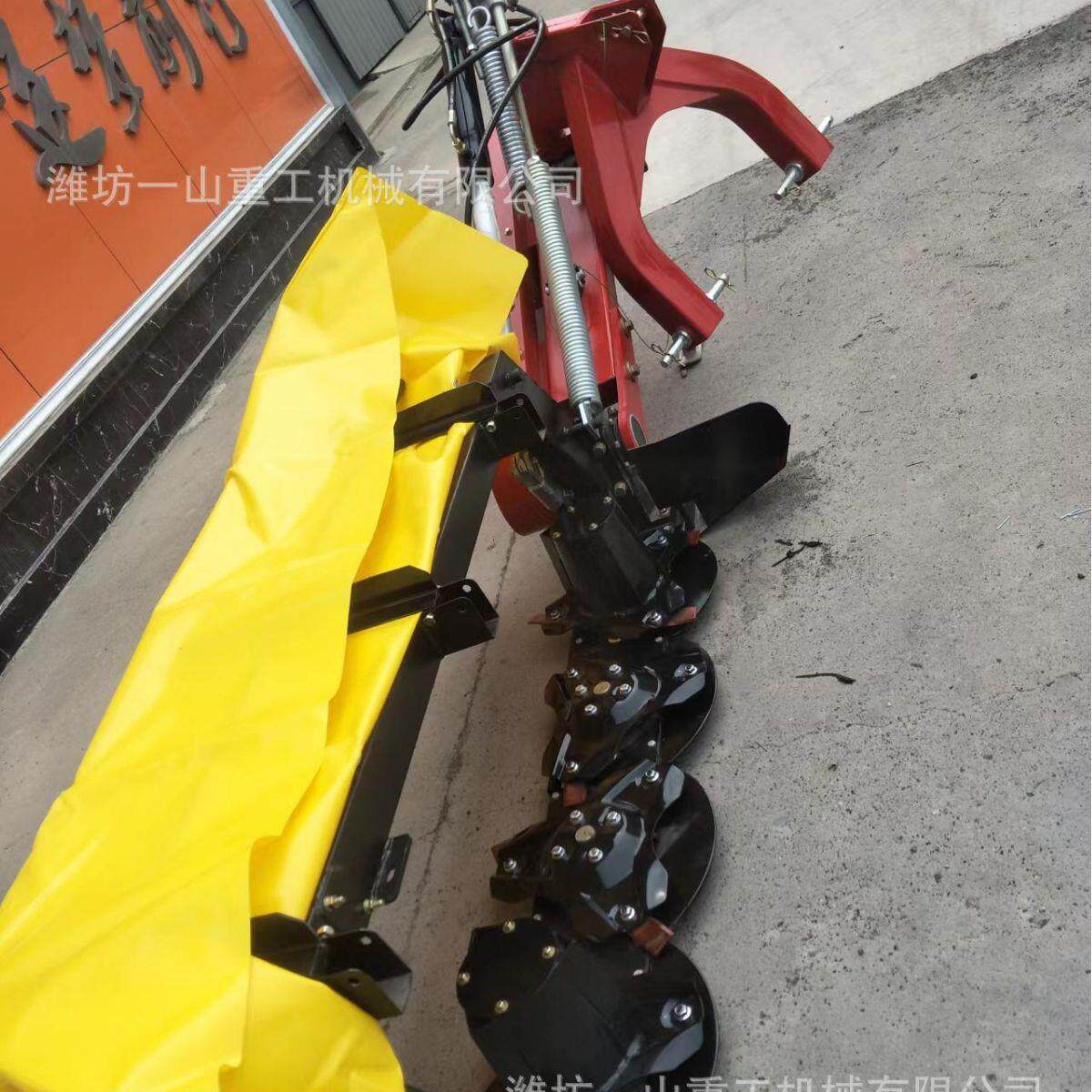 割草机设备机场农场牧草飞刀打草机拖拉机后悬挂式圆盘割草机