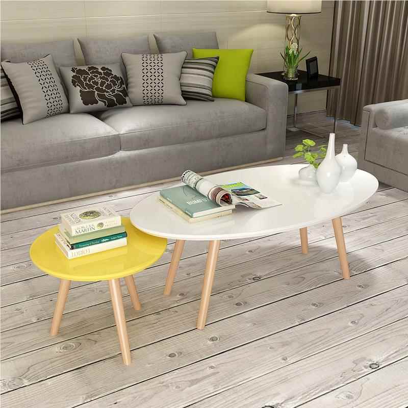 简约茶几经济小型桌子家用客厅卧室桌子边几北飘窗MII阳桌台小圆