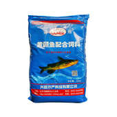 批发黄颡鱼配合饲料 观赏鱼高档饲料黄颡鱼饲料鱼粮批发20kg袋装