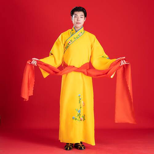 正品秧歌公子服秧衣服服装大秧歌人公新子服高歌跷服装款成演出服