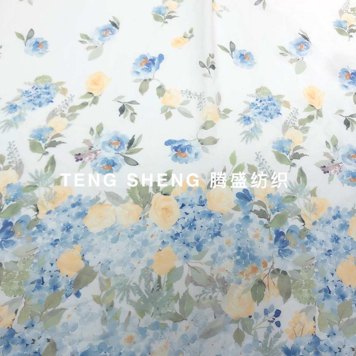 单边印花面料  涤棉平纹花型印花面料 可开发花型 数码厂印花面料