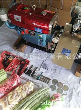 温挤压电动膨化机空心棒杂粮膨化机休闲食品加工膨化机厂家