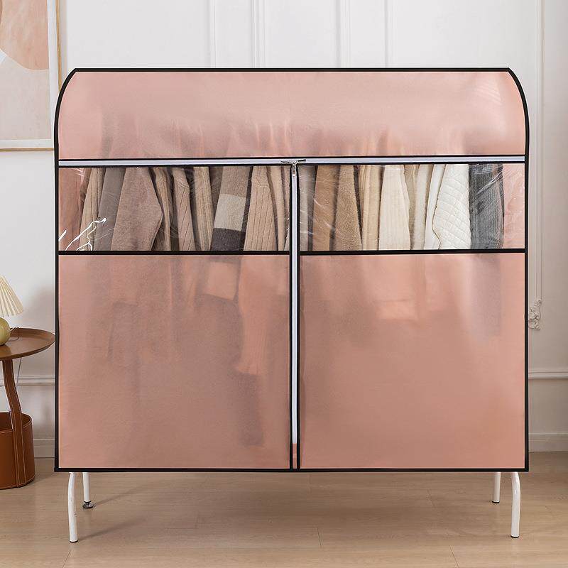 防尘布衣架挂衣架防尘罩遮灰盖布防挡灰尘罩无纺布家用挂式衣袋衣