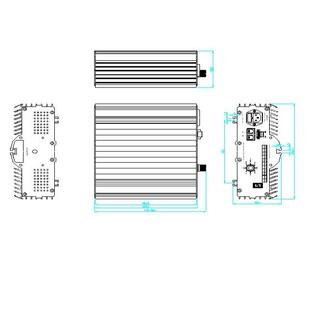 电子镇流器TPS 输入电压：208Vac～264Vac 1200W