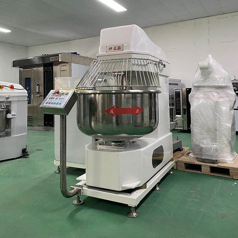 大型和面机双速双打智能数显和面机不锈钢50kg翻转搅拌揉面机