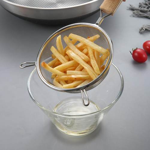 不锈钢过滤网大号漏勺双耳滤网勺