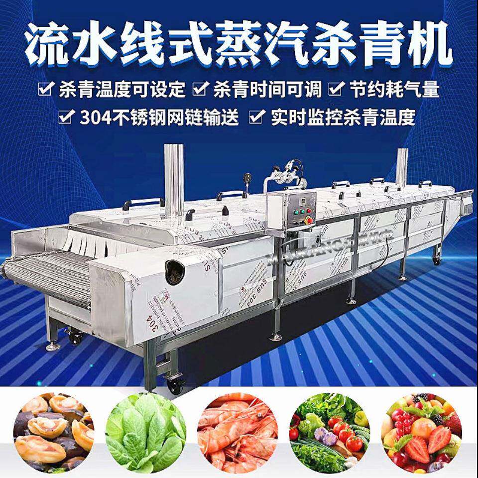 现货供应热干面蒸汽蒸煮机 全自动面条蒸制流水线 商用鲜面条蒸线