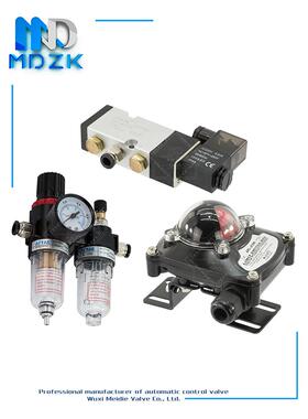 MDZK美蝶自控气动蝶阀球阀专业4M310防爆电磁阀回信器过滤器4M210