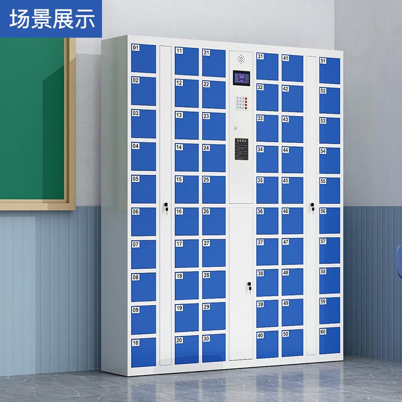 智能手XTSJG-00机柜超市寄存柜人手脸纹指条码储物工柜厂员工机存