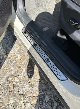 /蚀刻条408508508适用/2008改装标致3008装饰/迎宾踏板门槛/超薄