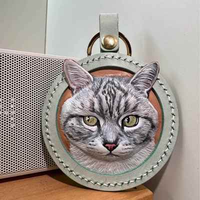 补 差 价宠物皮雕定制猫咪狗狗纪念个性手工吊牌diy钥匙挂件礼物