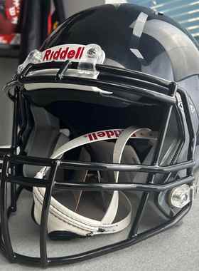 正品RIDELL美式橄榄球础安全帽青少年橄D榄球安全帽ICTOR基款轻V
