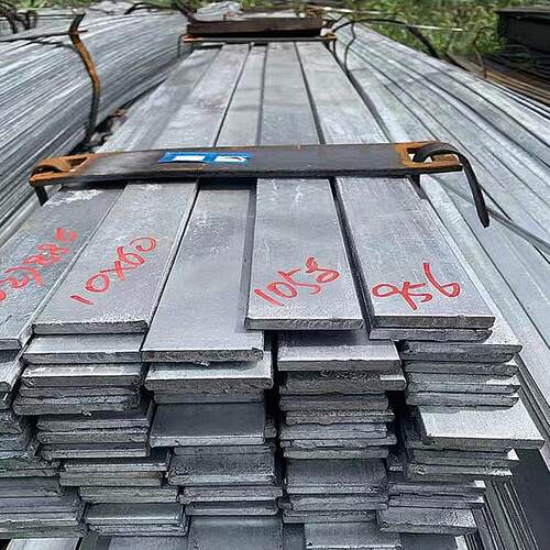 镀锌扁钢25x3 40x4 50x5 60x6不锈钢防雷接地扁铁刷黄绿漆扁钢条