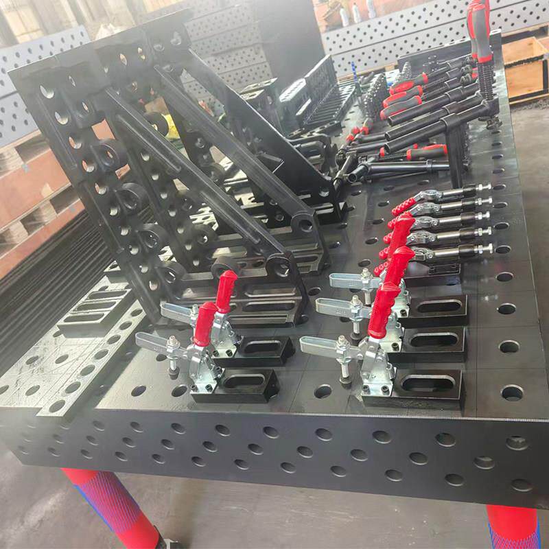 三维柔性焊接平台多孔组合工装工作台铸铁装配平板多功能工装夹具