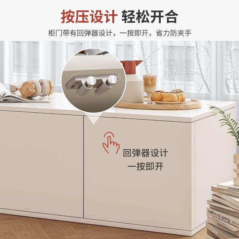 飘窗纳柜飘柜储可物柜地柜矮柜简约现收代坐窗落地式家F107C73用