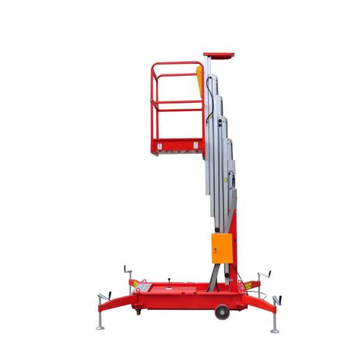 移动式铝合金电动升降作业车高空平台车辅助登高车电动高空作业车