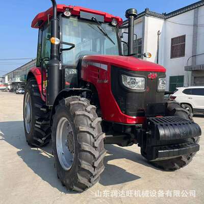 Four-wheel tractor四轮农用704东方红拖拉机 大桥四驱深耕犁地机