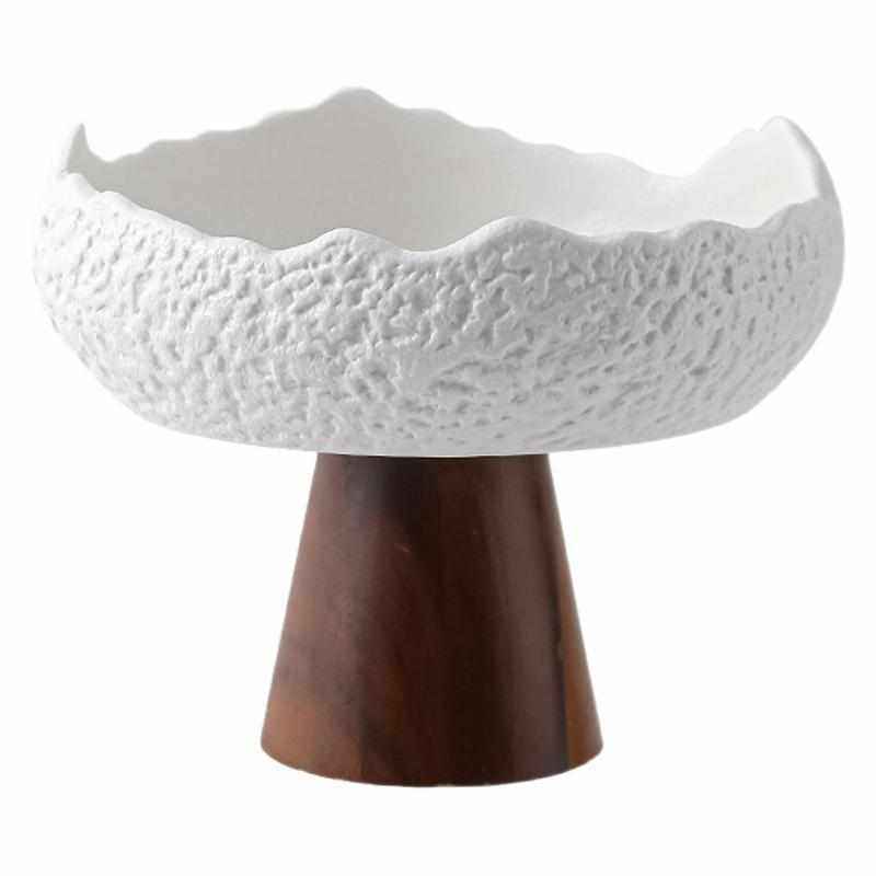 创意陶瓷水果沙拉碗冷菜高脚盘子西餐异形盘高级酒店餐具批发,餐饮具,碗,淘宝优惠券,粉丝福利购,淘宝优惠卷